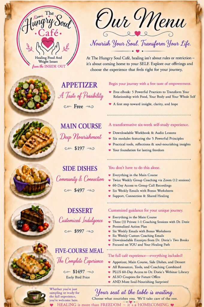 Hungry Soul Café Menu